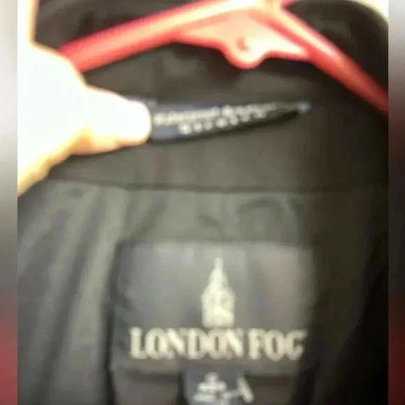 London Fog size small long button down jacket - Picture 4 of 6